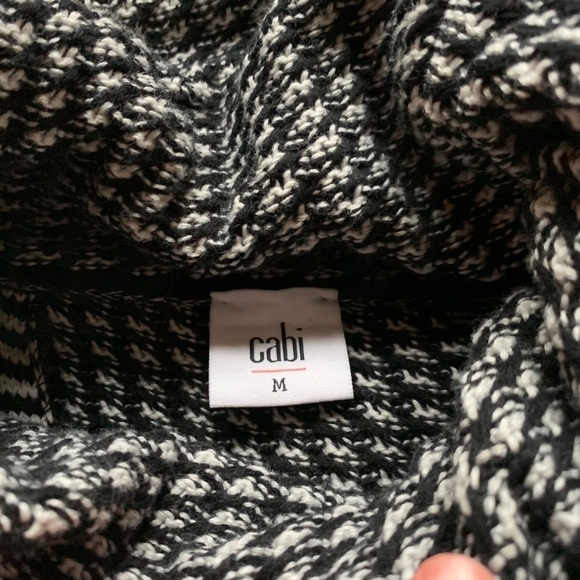 Cabi Fergie Cowl Overlap Sweater Blogger Favorite Medium M - Picture 5 of 8